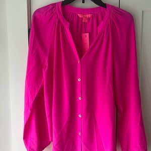 Lilly Pulitzer Silk Top
